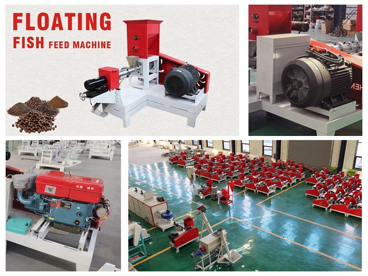 Brand new pigs feed processing machine in Malaysia
